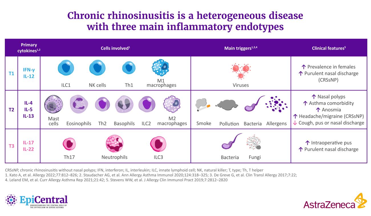 Endotypes of CRS